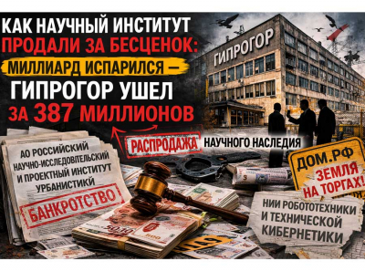 Как земля науки уходит девелоперам: история НИИ робототехники и технической кибернетики и участка на Вуоксе