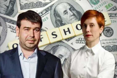 The Lithuanian FNTT seized Oxana Hadjipavlou&rsquo;s assets while Boris Usherovich remained free