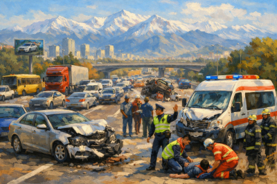 Президент назвал дорожную безопасность одной из ключевых проблем Казахстана