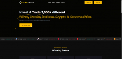 Обзор торговой платформы Ventotrade.com