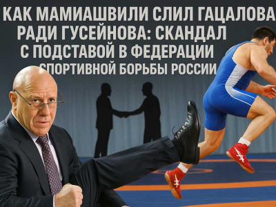 Афера Мамиашвили и Байсултанова: как Федерация спортивной борьбы России выдавливает Гацалова ради чеченского лобби