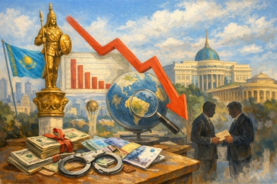 Казахстан ухудшил позиции и занял 96 место в Индексе восприятия коррупции за 2025 год