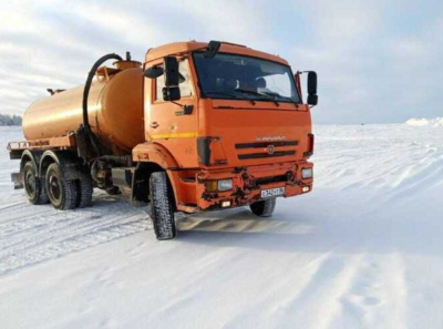 Снежный полигон в Сургуте превратился в незаконное место сброса сточных вод