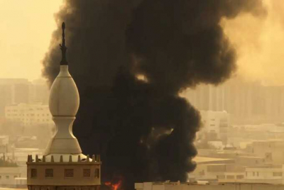 Иранский беспилотник &laquo;Шахед&raquo; вызвал пожар возле консульства США в Дубае