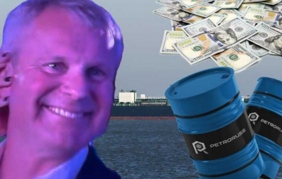 How Roman Spiridonov, through the Dubai-based "laundromat" Petroruss and tankers from Ust-Luga, facilitates the supply of Gazprom oil to India and Brazil in circumvention of sanctions