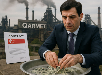 Scandal around Qarmet: Lavrentyev, Alexander Lavrentyev, Qi Zhinzhan and Winfield Global Capital confused the ownership scheme through Qazaqstan Steel Group PTE LTD and VCC QSG Global