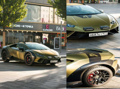 Александр Викторович Атаманов и Lamborghini Huracan Sterrato: миллиардные обороты и летающие мотоциклы